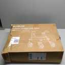 Bluelog Walkers for Seniors Rollator Walkers with Seat, 350lb Capacity with Cup Holder & Cane Holder, 8'' All Terrain Wheels, Adjustable Handles and Seat Height, Foldable Design, Blue