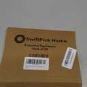 Tag Protector for Jelly Plush, Hinged Hard Plastic Shell Cover, 20-Pack