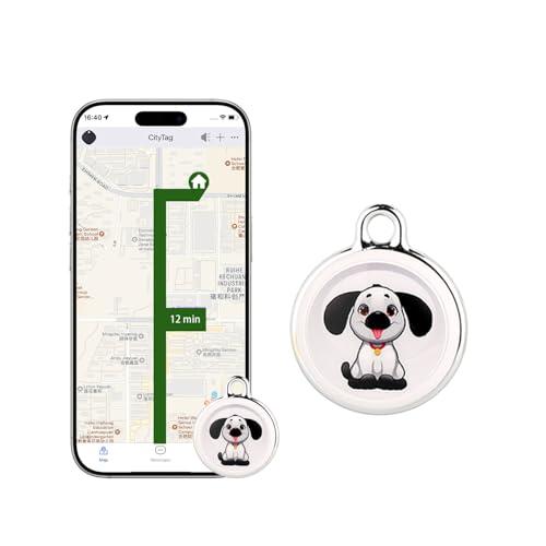 GPS Tracker for Vehicles, Pets & Valuables – No Subscription, Real-Time Tracking via App Compatible with iOS & Android