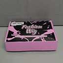 AISI HAIR Curly Bob Wig with Bangs Short Wavy Pink Color Wigs for Women Bob Style Synthetic Heat Resistant Bob Wigs