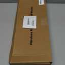 Wireless Keyboard and Mouse, GALENMORO Silent Quiet Combo Low Profile USB C Full Size Compact with Number Pad Flat Soft Touch Cordless for Mac Computer PC Laptop MacBook iMac Office - Pink Rose Gold