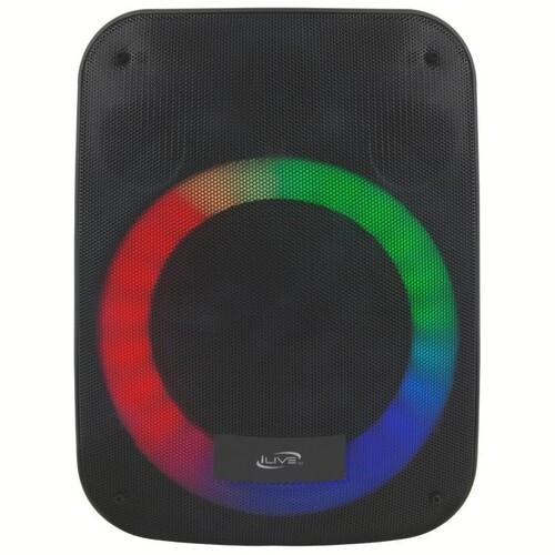iLive ISB273B Wave Bluetooth Speaker 20 Watt Rechargeable With Mic (Black)