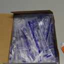 100 Pack 1ml Syringes with Needle 27G 1/2 Inch - Disposable Luer Lock Dispensing Syringe, Individually Wrapped