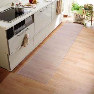 SALLOUS Hallway Runner Rug, 2x6ft Kitchen Mat, Runner Rug for Entryway Bedroom Living Room, Non-Slip Waterproof Pet Mat, Indoor Outdoor Floor Mat for Home Laundry (Clear-Striped) (6' x 2' (72" x 24"), Clear (Vinyl Mat))