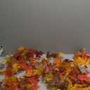 DearHouse 2 Pack Fall Garland Maple Leaf, 5.9Ft/Piece 7 Colors Hanging Vine Garland Artificial Autumn Foliage Garland Thanksgiving Decor for Home Wedding Fireplace Party Christmas (Brown)