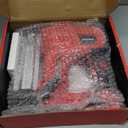 Cordless 2" Brad Nailer Compatible with Milwaukee Battery(No Battery), 2-in-1 Electric Nail Gun/Staple Gun, 18 Gauge Nail Gun Battery Powered with 1000 Nails for Wood Carpentry