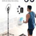 UBeesize 12'' LED Ring Light with 62'' Tripod Stand, Selfie Ring Light for Video Recording, Live Streaming, TikTok & YouTube, Compatible with iPhone & Android (Black)