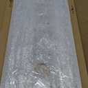 Sieral Clear Aquarium Polycarbonate Canopy Set with 30 Cover Clips 28.61 x 10.98 x 0.12 Inches for 20/29/37 Gallon Without Center Brace Aquariums Cover Anti-Jump Net Canopy