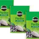 Miracle-Gro Perlite, Enriched with Plant Food, Improves Drainage and Aeration in Potting Mixes, For Container Plants, 8 qt., 3-Pack