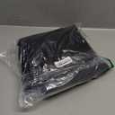 Molilove Women's Vintage Short Denim Jumpsuit Long Sleeve Button Down Jean Jumpsuit Romper with Pocket Sexy Going Out Outfits (Black, XL)