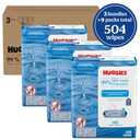 Huggies 99% Pure Water Baby Wipes, Unscented, 9 flip-top packs (3 Packs of 3), 504 Wipes Total, Packaging May Vary