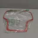 Hoolcar Interior Accessories ABS Central Control Navigation Frame Cover for 2014-2020 Jeep Grand Cherokee, Red