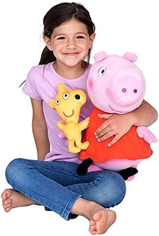 Peppa Pig Kids Bedding Super Soft Plush Cuddle Pillow Buddy, One Size, By Franco