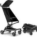 Mompush Jeto Ultra-Lightweight Travel Stroller Only 9.8lbs | Compact baby & toddler stroller, one-hand fold, airplane cabin approved, all-terrain wheels, perfect for travel & daily use Global Recycled Standard