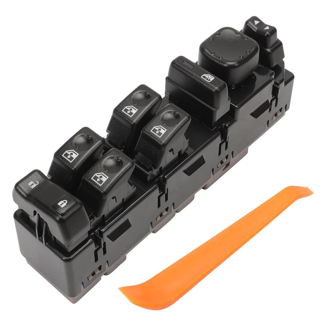 15883323 Driver Side Master Power Window Switch Fit for 2003-2007 Avalanche Silverado Suburban Tahoe Sierra Yukon Escalade Replace# DWS-220 w/Door Lock and Mirror Switch