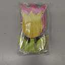 3 Size Spring Tulips Wood Signs Spring Table Decoration Retro Pastel Flower Table Centerpieces Double Printed Farmhouse Distressed Easter Tiered Tray Floral Block Tabletop Signs for Home Decor