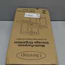 Multi-Purpose Pull-Out Storage Organizers, Under Sink/Cabinet Organizers and Storage for Bathroom & Kitchen, Black, 12.8 Inches, 2 Packs