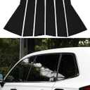 for Honda CR-V 2023 2024 2025 2026 Gloss Black Window Pillar Post Trims, Center Pillar Covers for CRV LX EX EX-L Sport Hybrid Sport-L Sport Touring