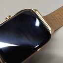 Smart Watch for Women Men Fitness: Waterproof Make Answer Call Digital Mens Watches Running Pedometer Smartwatch for Android Phone iPhone Samsung Compatible Heart Rate Monitor SpO2 Step Tracker Gold