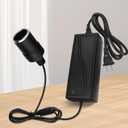 inShareplus 12V 5A 60W AC to DC Converter, 12 Volt Cigarette Lighter Adapter, AC 100-240V to DC 12V Car Lighter Adapter to Wall Outlet Adapter, 12V Power Supply for Car Devices (MP3, Fan, Dash Cam)