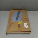 Travel Mini American Mahjong Set, Mahjong Game Set with 166 White Tiles (0.8"), Complete Set with 4 Racks, and Thickened Blue Printed Mah-Jongg Tiles Bag, Portable Travel Mahjongg Set