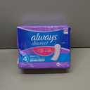 Always Discreet Adult Incontinence Pads for Women, Moderate Absorbency, Long Length, Postpartum Pads, 54 Count