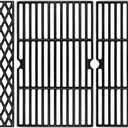 Hisencn Cast Iron Cooking Grates for Dyna Glo DGH474CRP DGH483CRP DGF493BNP DGF493PNP-D DGB493SPB DGB463CNP DGB494SPB DGB495SDP DGB495SDP-D 70-01-911 70-02-656 Grill Replacement Parts Grid for Dynaglo