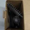 3PCS Self Cleaning Slicker Brush & Pet Grooming Rake & Flea Comb for Dogs,Cats and Horses | Double-Sided Dematting Comb & Skin Friendly Deshedding Grooming Tool | Premium Pet Supplies (Black)