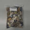 Pebbles Polished Gravel Natural River Rocks Ornamental Pebbles Garden Landscaping Stones Small Decorative Rocks for Fountain Aquarium Plants Vases Landscaping (Mixed Color, 3 LB)