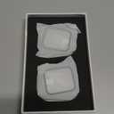 Foamia 2 Pack Case for Apple Watch Screen Protector, Hard PC Case with Tempered Glass Protective Cover Guard Bumper, Slim Apple Watch Cover for iWatch Series 6/5/4/SE 2/SE 3 - Black/Black 44mm