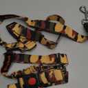 Removable Dog Seat Belt Harness for Car, 3 in 1 Pet Dog Car Seatbelt Leash, Retractable Restraint Secures to Vehicle Headrest & Adjustable Reflective Bungee Dog Seatbelt Tether, Camouflage