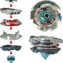 Bey Battle Tops Metal Fusion Burst Gyro with 4D Launcher Grip (B-176)