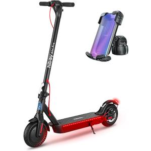 Hiboy KS4 Pro Electric Scooter, 500W Motor (750W Peak), 10" Honeycomb Tires, Up to 25 Miles Range, 19 MPH Foldable Electric Scooter for Adults with Hiboy App