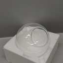 KoKo&Yukina 6 Inch Clear Glass Globes Shade Replacement Glass Shades - 2.67" Fitter Opening - Lighting Fixture Replacement (1 Pack)