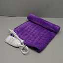 Heating Pad-Electric Heating Pads for Back,Neck,Abdomen,Moist Heated Pad for Shoulder,Knee,Hot Pad for Arms and Legs,Dry&Moist Heat & Auto Shut Off(Dark Purple, 12''×24'')