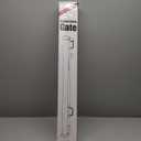 Retractable Pet Gates, Retractable Door Barrier for Pets, with Two Hooks and Three Locate, Dog Proof Gate for Kitchen, Porch, Indoor Outdoor Use (15.75 x 49.2 inch)