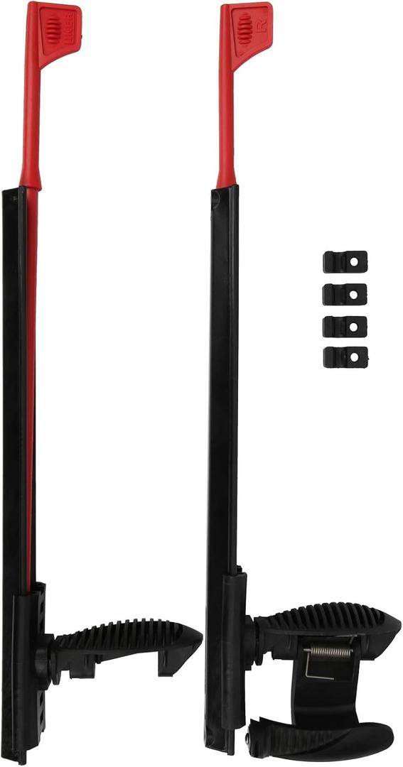 Kayak Foot Pegs Adjustable Foot Brace Pedals Canoe Boat Rudder Control Footrest Pedals