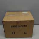 SPARK DOT Approved Modular Flip-Up Dual Visor Motorcycle Full Face Helmet for Adults Men & Women (Carbon Fiber, Medium)