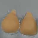 Nipple Covers for Women,Multifunction Adhesive Silicone Nipple Pasties Reusable 2 Pairs Sticky Breast Petals Bra Dress Size M