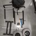 VEVOR Beach Dolly with Big Wheels for Sand, 29.9" x 15.4" Cargo Deck, w/ 12" Balloon Wheels, 165LBS Loading Capacity Folding Sand Cart & 27" to 44.7" Adjustable Height, Heavy Duty Cart for Beach