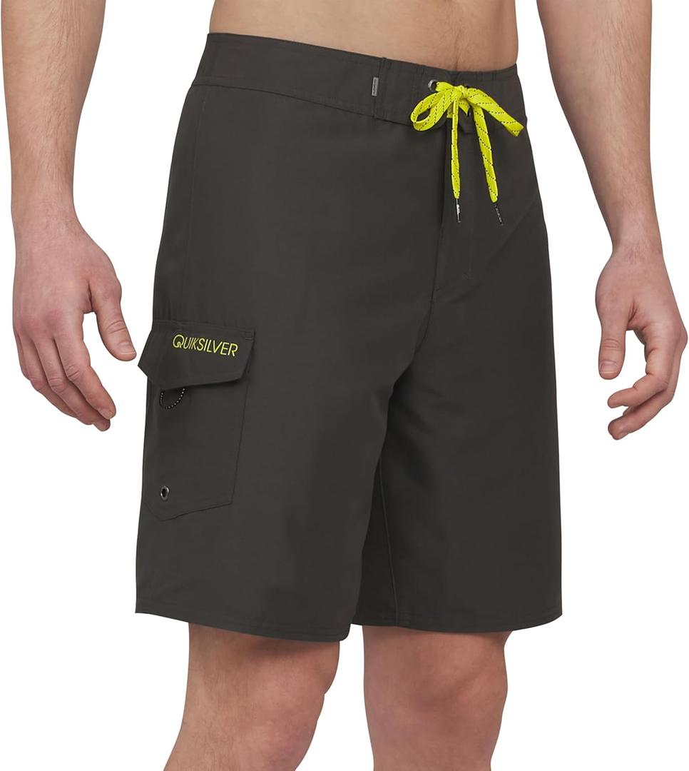 Quiksilver Men's Swimwear Regular Fit Fixed Waist UPF 50 Quick Dry Board Shorts  (38)