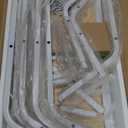 Plant Stand Indoor with Grow Lights, 7 Tiered Plant Shelf Indoor, 49" Corner Plant Stands for Indoor Plants, Metal Plant Flower Display Shelf, Tree-Shaped Plant Rack for Home, Patio, White