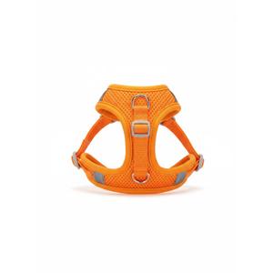 Dog Harness For Extra Small Dogs, Orange Jacket For Leashes XXS