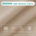 High Back Patio Chair Cushions, 21x20 Waterproof & Fade-Resistant Outdoor Dining Chair Cushions, Indoor/Outdoor High Back Cushion, Seat Pad for Glider and Lawn Chair, Beige