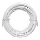 3/8" OD x 25 Feet Length LLDPE Polyethylene Tubing for Reverse Osmosis De-ionized Water Filtration Systems, Refrigerators, and Other Appliances (3/8" OD, 25', White)