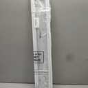 Wesiti 4 Packs Curtain Rod Bulk for Windows, 25-42 Inch, White