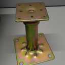 4 Pack House Floor Jacks, Adjustable Jack Post for Leveling, 6.5"-8.5" Height Telescoping Screw Jacks, Heavy Duty Support for Basement, Floor Joist, Beam & Foundation Repair, Temporary Support, Gold