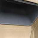 Amazon Basics Lightweight Rectangular Commercial Office Wastebasket, 10 Gallons, Grey