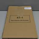 Spacrea Paper Organizer, Desk Organizers and Accessories for Desk with File organizer, Desk Accessories & Workspace Organizers for Catalog & Reference Racks (Dark Green)