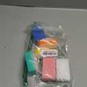 Wellgler's Autism Sensory Brush for Therapy, Surgical Scrub Brush, Bbaby Sponge for Bathing, Cradle Cap Brush (6Pack)